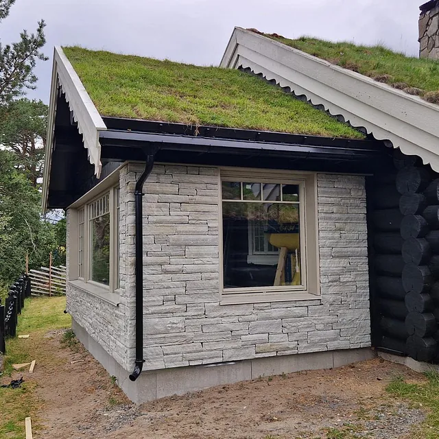 Fullført oppdrag med naturstein