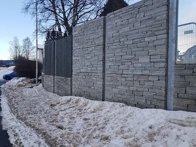 Støyskjerm og element